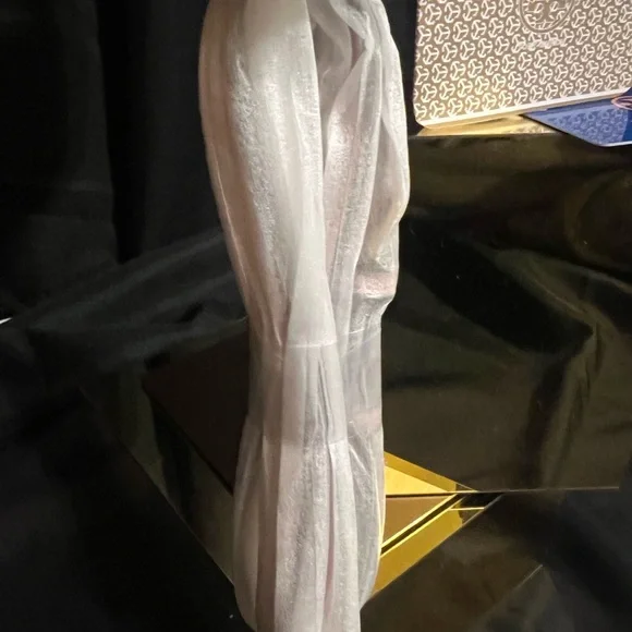 Tory Burch Thea Mini Satchel in Soft Pebbled Pink Leather with Tassels NWT - Picture 12 of 16